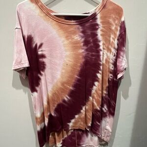 Tie-Dye Women's Top - Multicolor